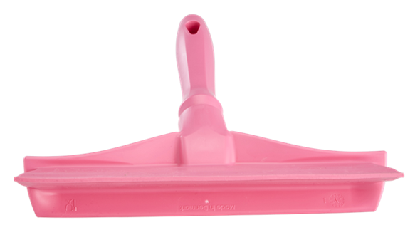 Racleta Ultra Hygiene cu maner mic 245 mm, Vikan, roz