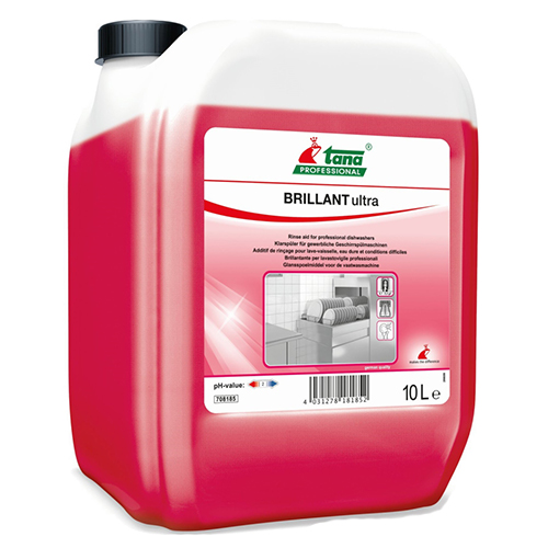Agent pentru clatire vesela si pahare 10L, Brillant Ultra, Tana Professional