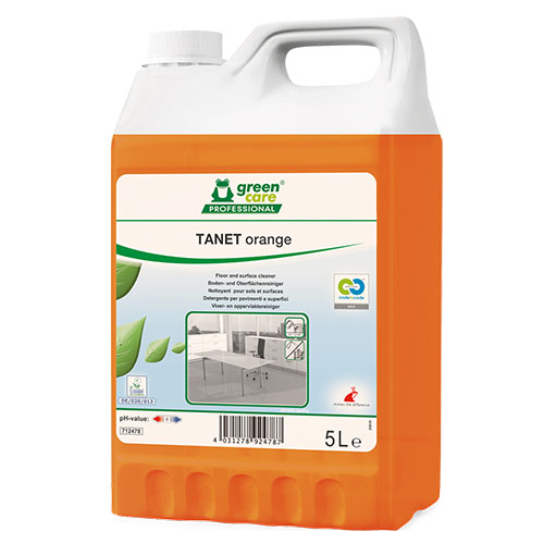 Detergent pentru intretinere pardoseli si suprafete 5L, Tanet Orange, Tana Professional