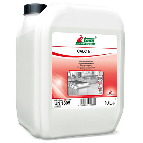 Detergent detartrant pentru vesela si pahare, 10L, Calc Free, Tana Professional