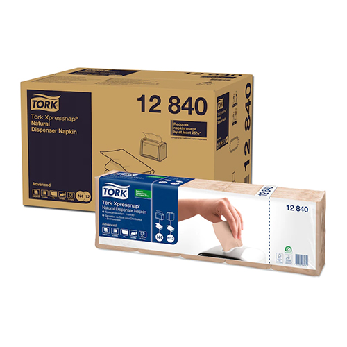 Servetele de masa pentru dispenser Xpressnap Extra Soft, natural, Tork