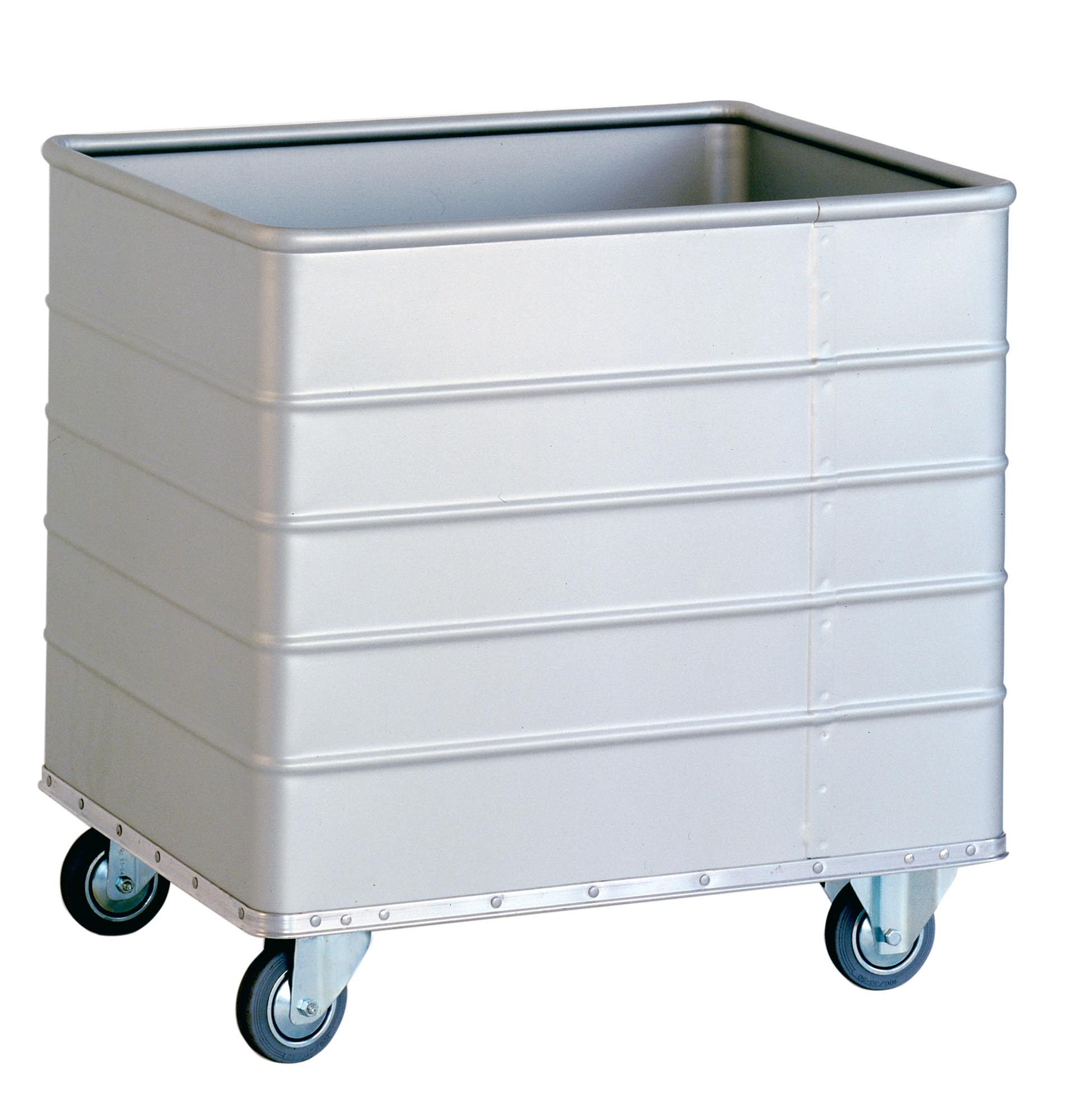Carucior aluminiu pentru colectare lenjerii, 220 L - ALVI