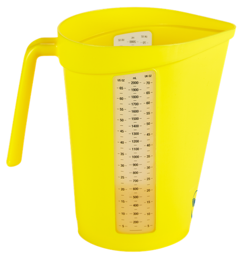 Cana gradata 2L, Vikan, galben