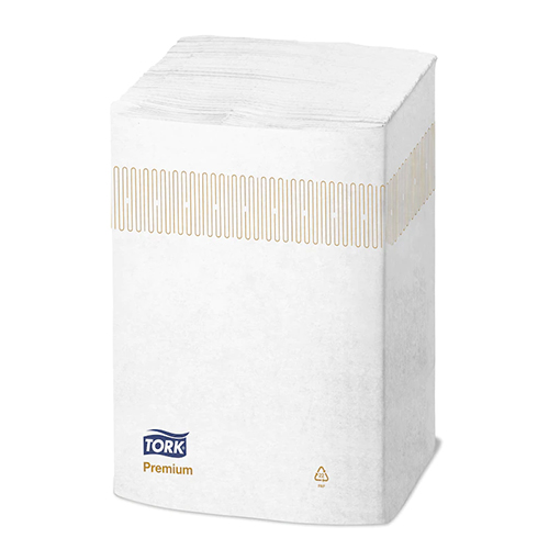Servetele de masa pentru dispenser Xpressnap, Extra Soft 1/2 alb, Tork