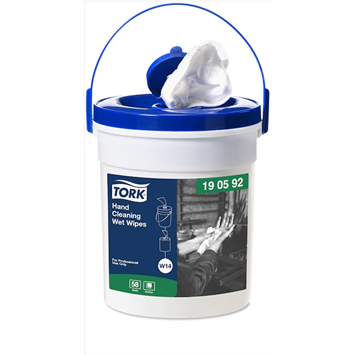 Servetele umede pentru curatarea mainilor Hand Cleaning, Tork