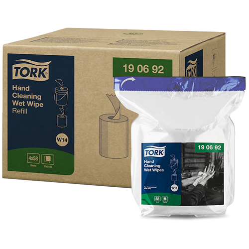 Rezerva servetele umede pentru curatarea mainilor Hand Cleaning, Tork