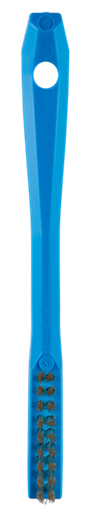 Perie de detaliu cu peri extra-duri rezistenti la caldura, 205 mm, albastra, Vikan