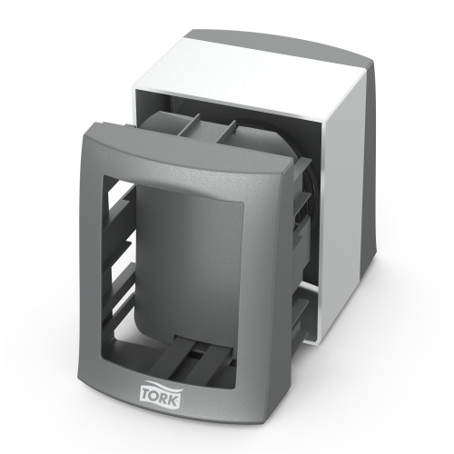 Dispenser servetele de masa, Fastfold Tabletop gri, Tork
