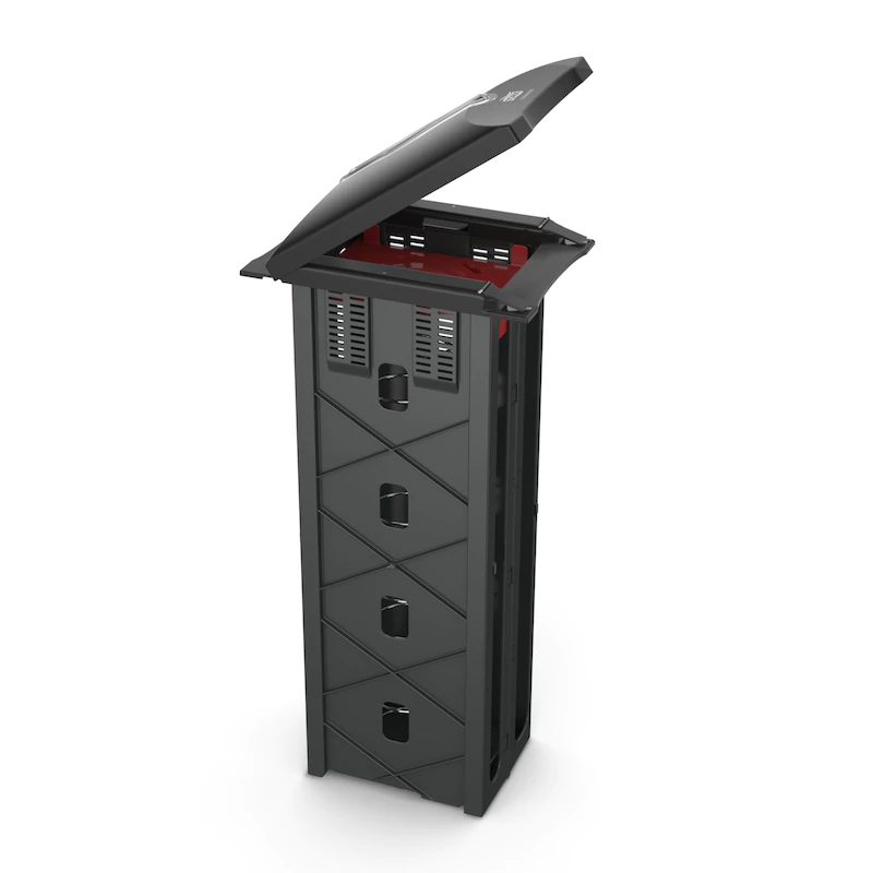 Dispenser servetele incorporabil Xpressnap, 1100 buc/negru, Tork