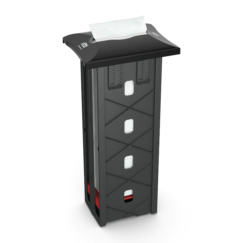Dispenser servetele incorporabil Xpressnap, 1100 buc/negru, Tork