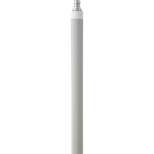 Maner aluminiu cu distributie de apa Ø31 mm,1540 mm, alb, Vikan 1540 mm