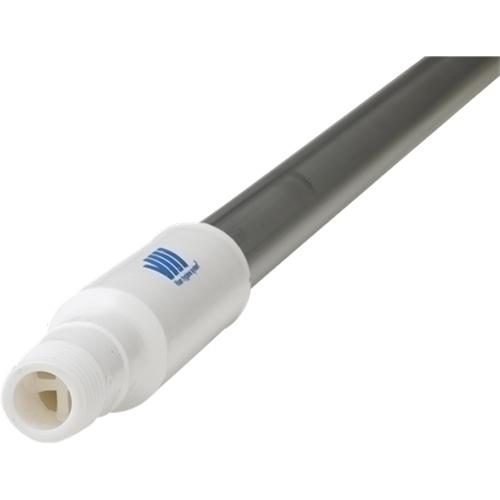 Maner aluminiu cu distributie de apa Ø31 mm,1540 mm, alb, Vikan 1540 mm