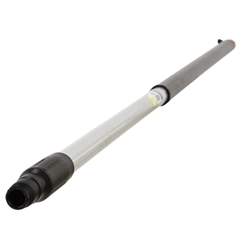 Maner aluminiu cu distributie apa cuplaj+on/off Ø31 mm 1575 mm, negru, Vikan 1575 mm