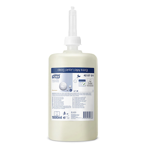 Sapun lichid pentru piele sensibila Extra Mild, 1 L, Tork