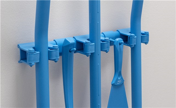 Suport perete Hygienic Hi-Flex 3-5 produse 420 mm, Vikan
