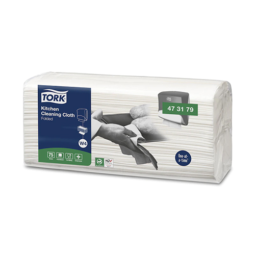 Lavete multifunctionale pliate pentru bucatarie, Tork Heavy-Duty