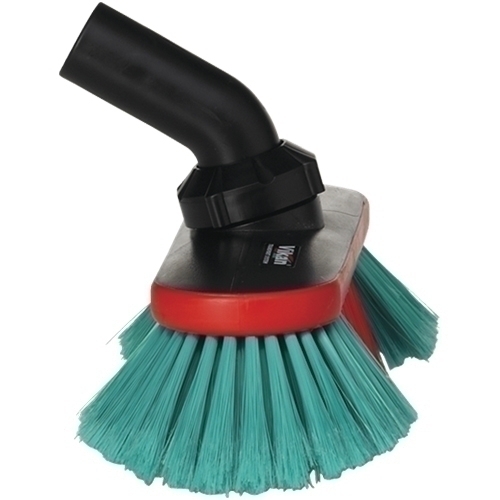 Perie vehicule cu distributie apa 250 mm, peri moi/despicati, neagra, Vikan