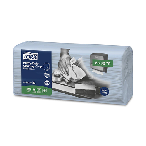 Lavete multifunctionale pliate pentru stergeri, Heavy-Duty, Tork
