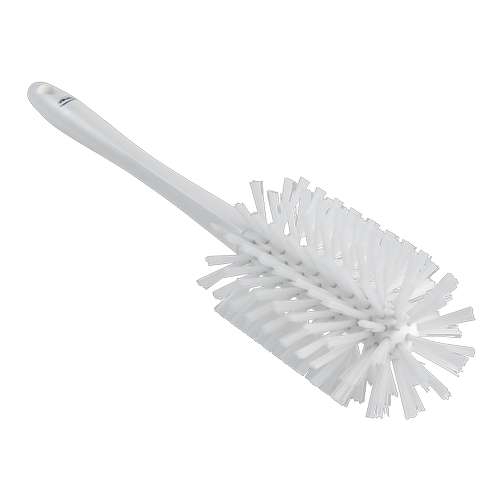Perie curatare tevi Ultra Hygiene Ø90 mm, peri medii/duri, Vikan, verde alb 