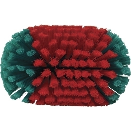 Perie jante auto cu distributie apa 240 mm, peri moi/despicati, neagra, Vikan 24cm