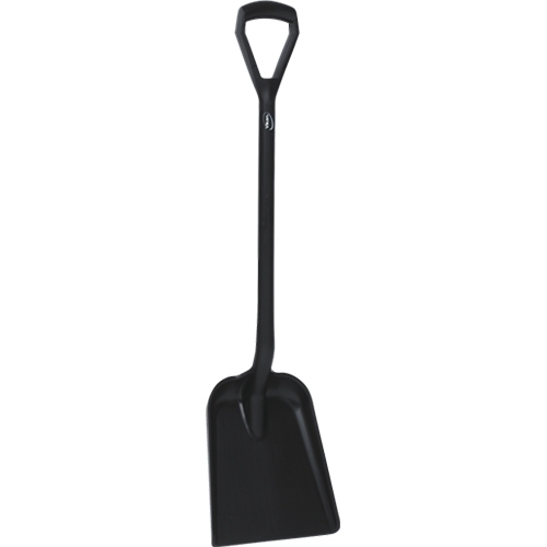 Lopata Ultra Hygiene cu prindere in D 1040 mm,  Vikan 1040mm negru 