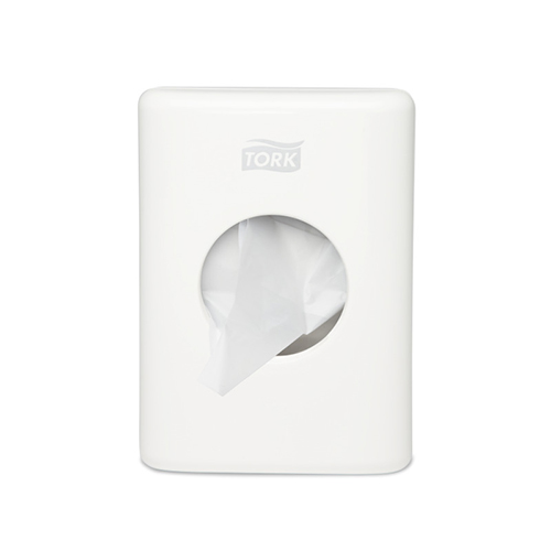 Dispenser pungi igienice, Tork Mini, negru alb 