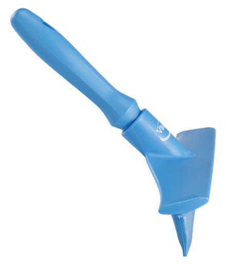 Racleta Ultra Hygiene cu maner mic 245 mm, Vikan, albastru