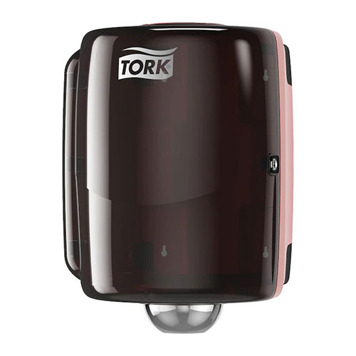 Dispenser prosoape de maini cu derulare centrala Maxi, negru, Tork