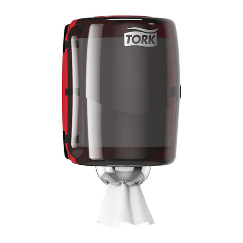 Dispenser prosoape de maini cu derulare centrala, negru, Tork