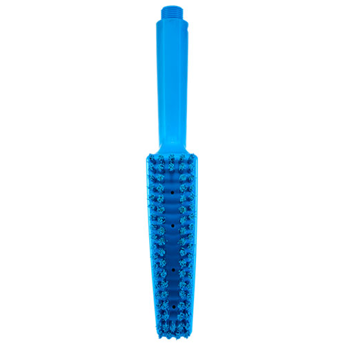 Perie de mana cu distributie de apa 330 mm, peri duri, Vikan, albastru