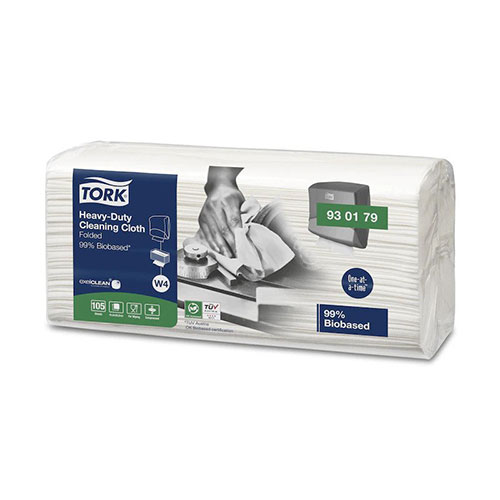 Lavete multifunctionale pliate pentru stergeri Heavy-Duty 99% Biobased (W4), Tork