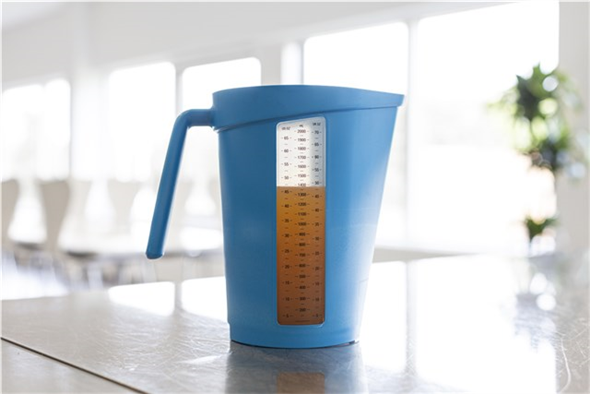 Cana gradata 2L, Vikan, verde