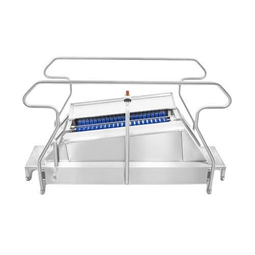 Statie igienizare incaltaminte Boot-Star II, inox, Mohn