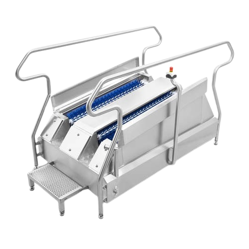 Statie igienizare incaltaminte Boot-Star II, inox, Mohn