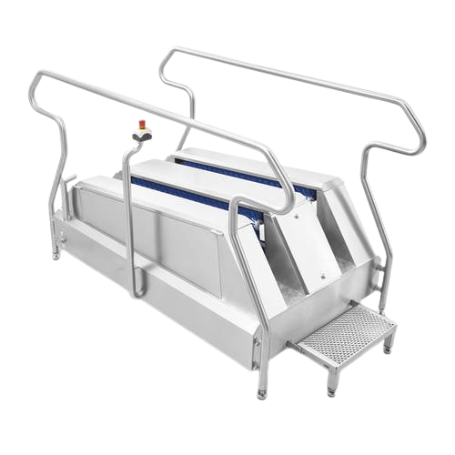 Statie igienizare incaltaminte Boot-Star II, inox, Mohn
