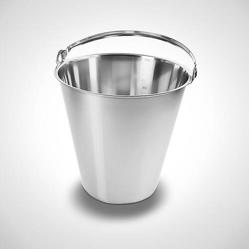 Galeata din inox 15 L, E-OB, Mohn