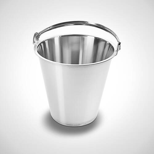 Galeata din inox 7 L, E-OB, Mohn