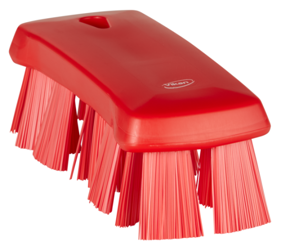 Perie UST cu peri duri 176 mm, Vikan rosu 