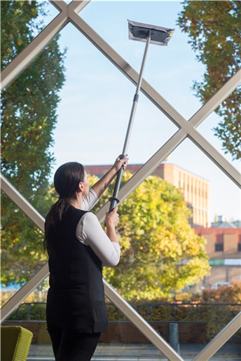 Kit curatare geamuri Easy Shine, Vikan