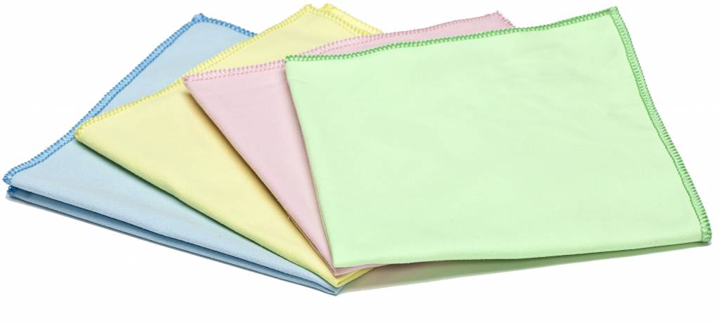 Laveta microfibra Sude Luxe (suede) galbena - DeWitte roz 