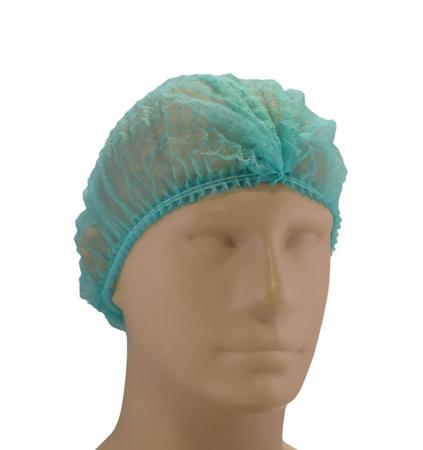 Capelina cu cusatura dubla - Global Hygiene verde 