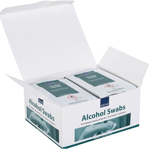 Servetele igienizante pe baza de alcool 50 buc/pac (clorhexidina), Abena