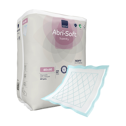 Aleze unica folosinta, 60x60 cm, Abri-Soft Superdry, Abena