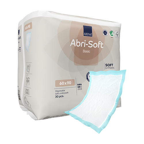 Aleze unica folosinta, 60x90 cm, Abri-Soft Basic, Abena