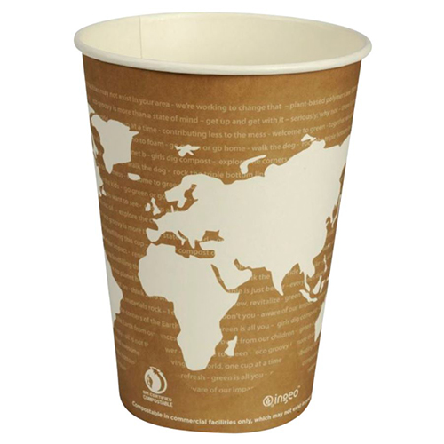 Bol supa biodegradabil World Art, 14.7cm, Ø11.45cm, Abena