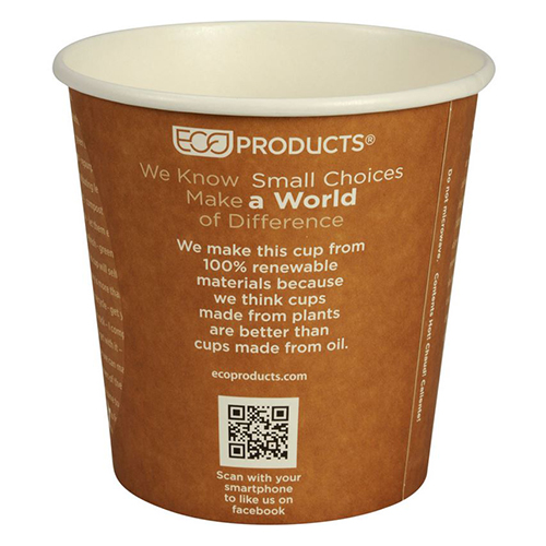Bol supa biodegradabil World Art, 11cm, Ø11.45cm, Abena