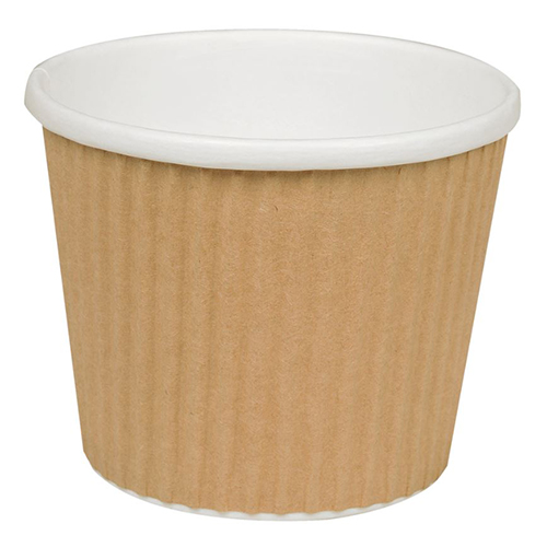 Bol supa biodegradabil Ripple Wrap Detpack 7.9cm, Ø9.8cm, Abena