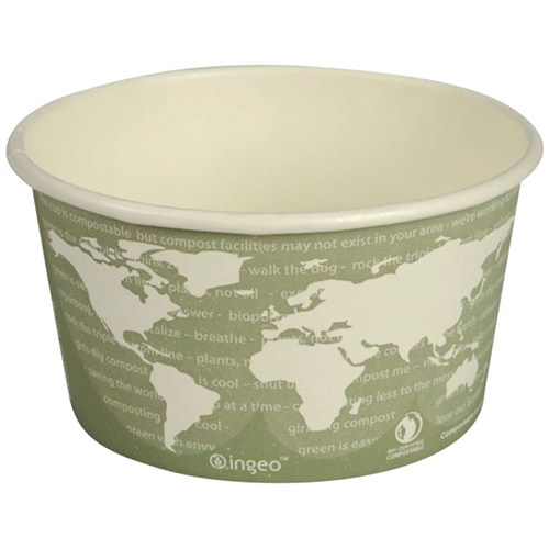 Bol supa biodegradabil World Art, 6.27cm, Ø11.45cm, Abena