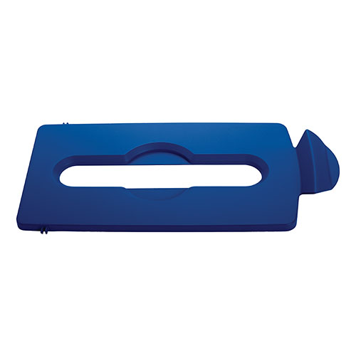 SJRS - Capac deseuri hartie, Rubbermaid, galben albastru 