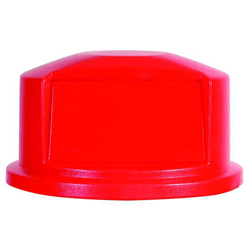 Capac (cupola) container Brute 121.1 L, rosu, Rubbermaid